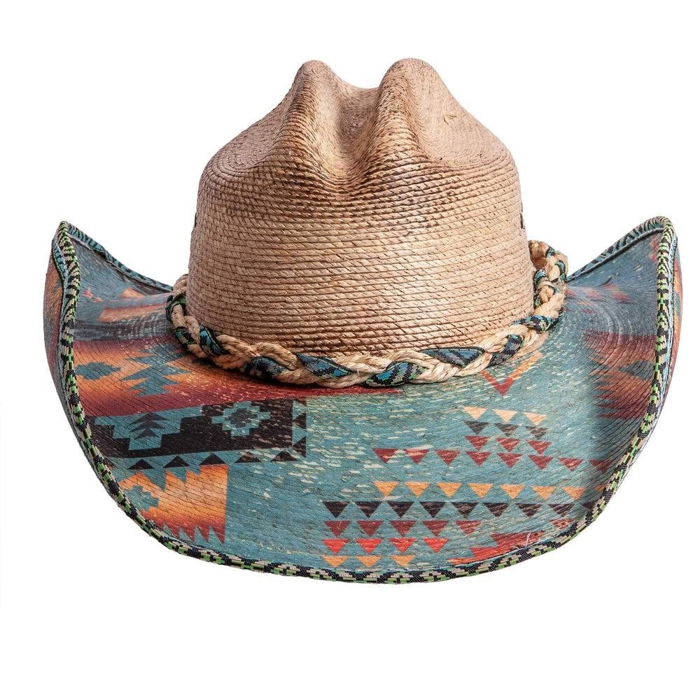 Sombrero de vaquero tejido a la moda para hombre - image 2
