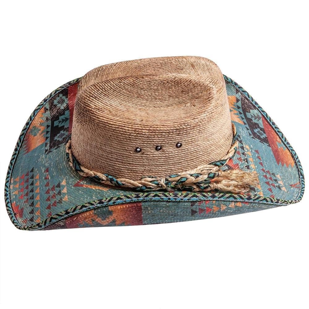 Sombrero de vaquero tejido a la moda para hombre - image 3