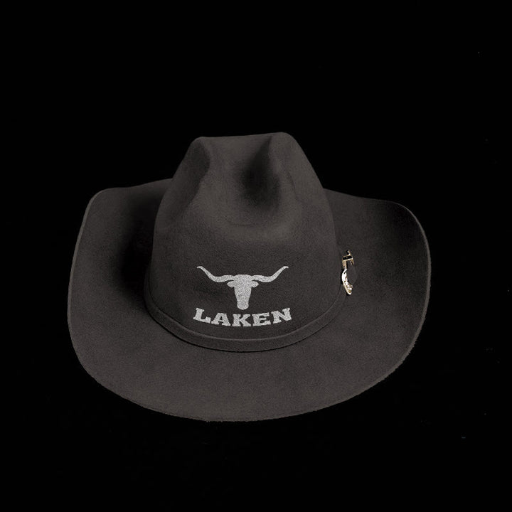 Sombrero de vaquero personalizado con logotipo y texto personalizados - image 0