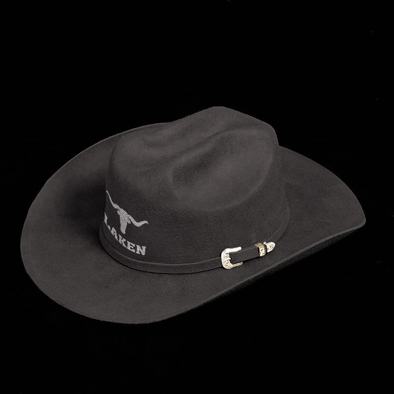 Sombrero de vaquero personalizado con logotipo y texto personalizados - image 1