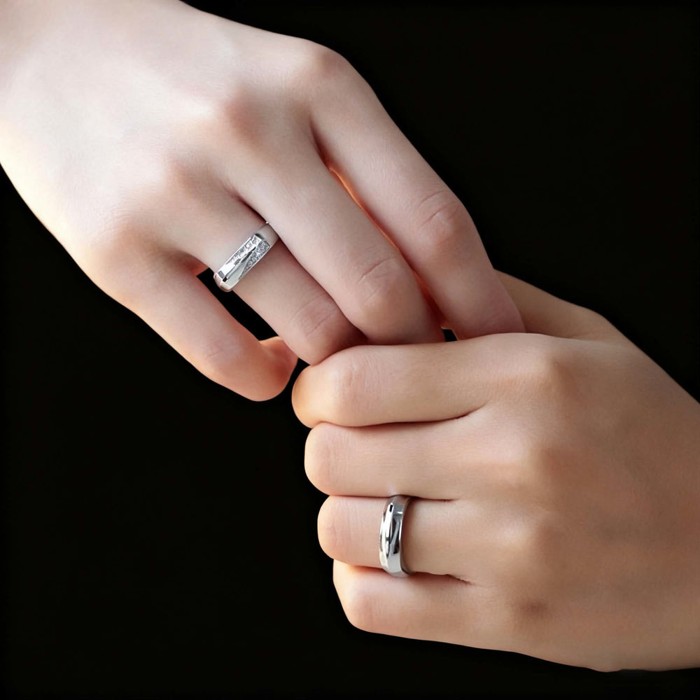 Cuchillo de autodefensa oculto de moda con anillo de diamantes - image 1