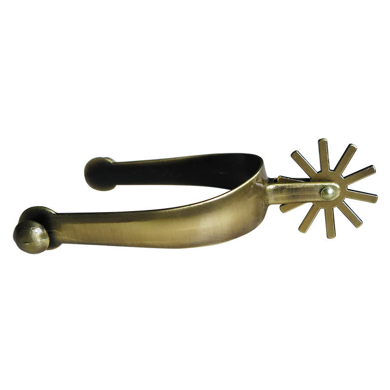 Espuelas de vaquero de color latón con hebillas y engranaje - Latón - image 0