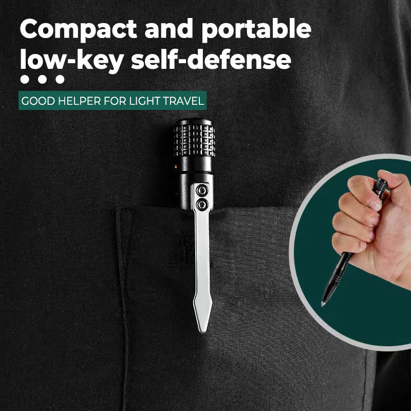Bolígrafo táctico multifuncional para escritura, autodefensa y supervivencia. - image 3