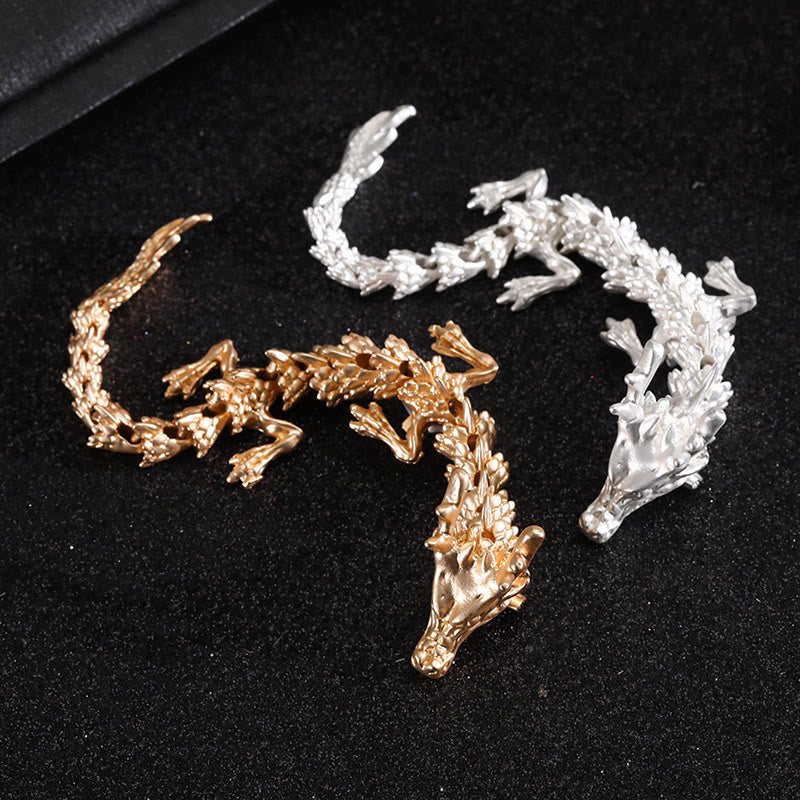 Broche articulado con accesorios de ropa de dragón articulado - image 0
