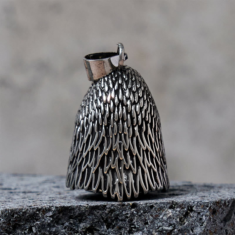 Llavero vintage con campana de montar estilo águila calva - image 4