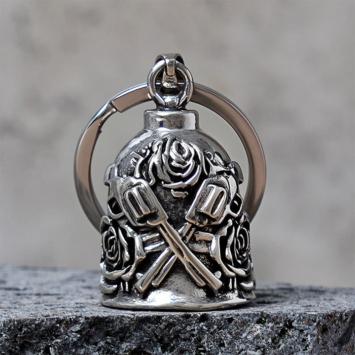 Llavero con doble campana de Guns and Roses para montar - Llavero - image 0