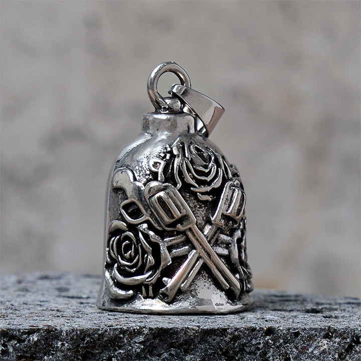 Llavero con doble campana de Guns and Roses para montar - image 3