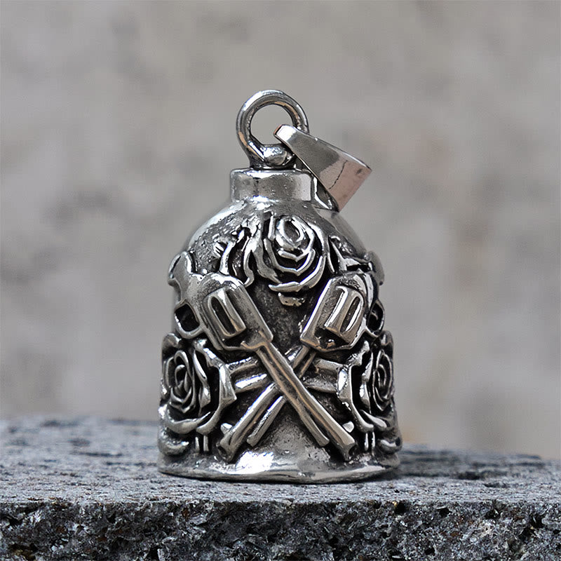 Llavero con doble campana de Guns and Roses para montar - Colgante - image 2