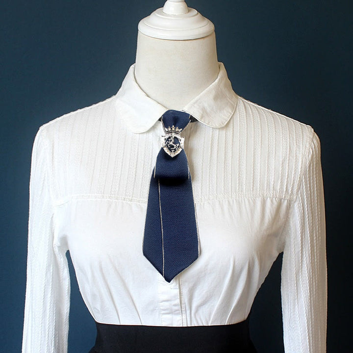 Corbata unisex preatada con banda ajustable de Shield Horse - image 2