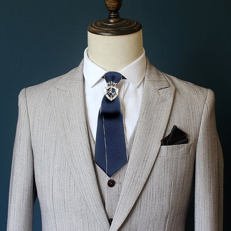 Corbata unisex preatada con banda ajustable de Shield Horse - image 1