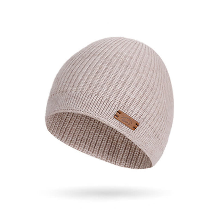 Conjunto de 3 gorros, bufandas y guantes de punto de color liso - image 4