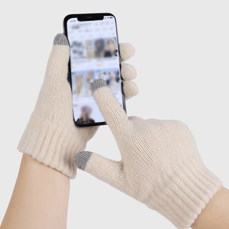 Conjunto de 3 guantes y polainas para el cuello de estilo minimalista - image 6