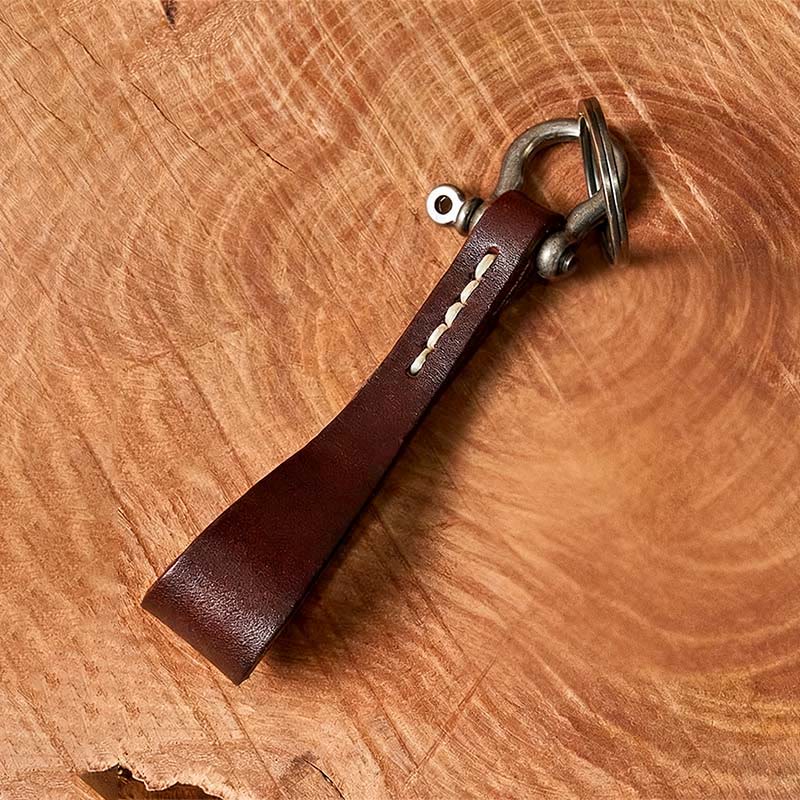 Llavero con hebilla de herradura y colgante con estampado de letras de girasoles occidentales - Café - Z - image 7