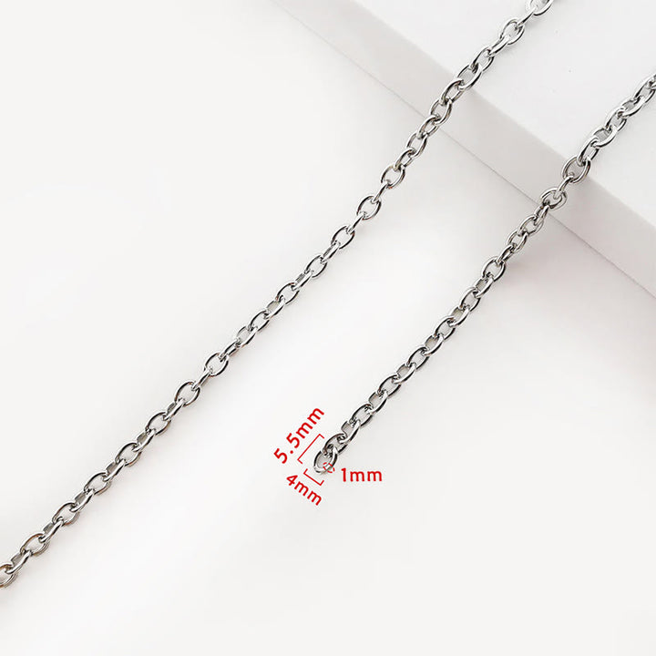 Navaja plegable para exteriores con mango colorido y collar con mano de Buda de cristal blanco - image 7