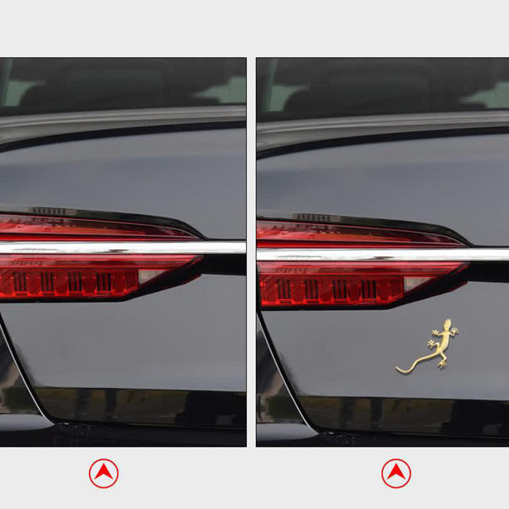 1 par de insignias metálicas para coche con diseño de gecko - image 4