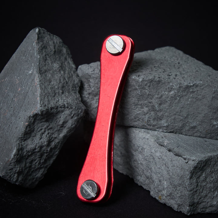 Organizador de llaves compacto que ahorra espacio y es cómodo de llevar - Rojo - image 1