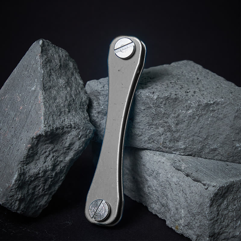 Organizador de llaves compacto que ahorra espacio y es cómodo de llevar - Plata - image 10