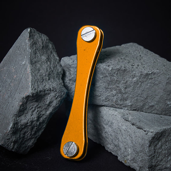 Organizador de llaves compacto que ahorra espacio y es cómodo de llevar - Dorado - image 11