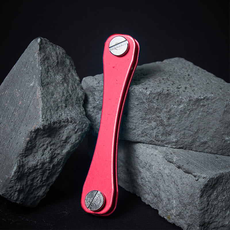 Organizador de llaves compacto que ahorra espacio y es cómodo de llevar - Rosa - image 12