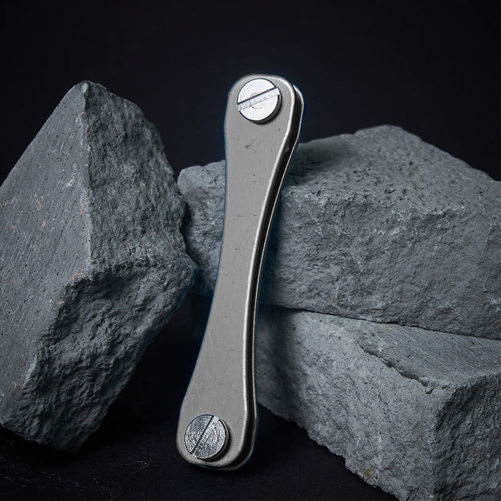 Organizador de llaves compacto que ahorra espacio y es cómodo de llevar - Plata - image 10