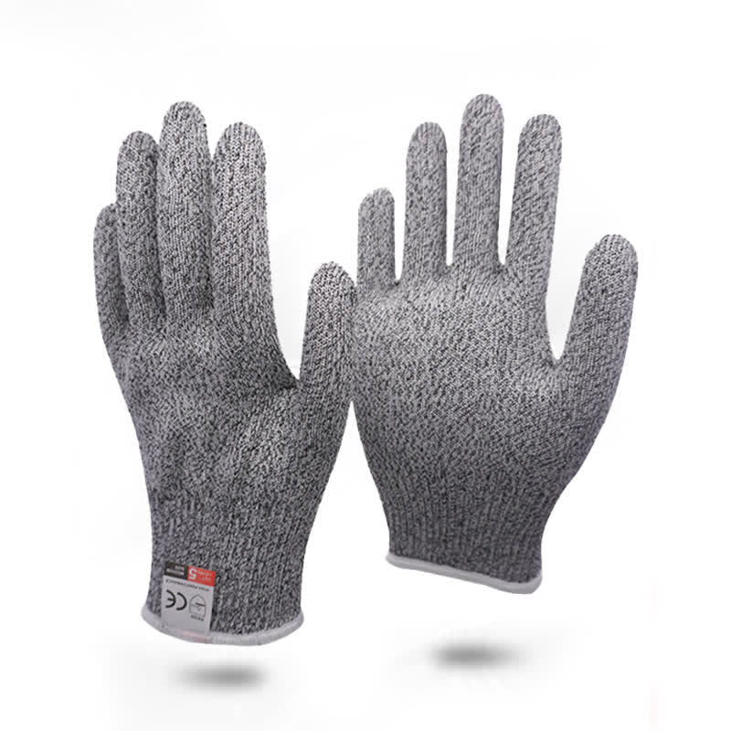 Guantes de protección laboral anticorte resistentes al desgaste - M (Borde blanco) - image 2