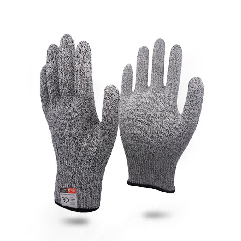 Guantes de protección laboral anticorte resistentes al desgaste - L (Borde negro) - image 11