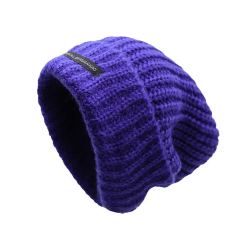 Gorro de lana de color liso para mantenerte abrigado en invierno - Azul real - Ajustable (21 5/8"-22 7/8") - image 3
