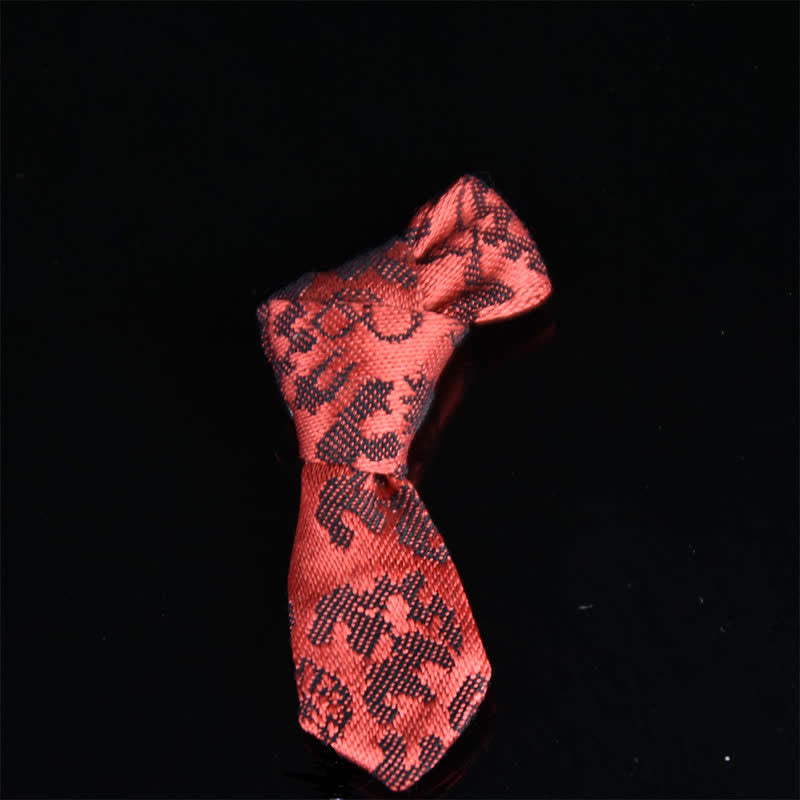 Pin de solapa de tela para boda con forma de mini corbata creativa para hombre - Estilo n.° 13 - image 17