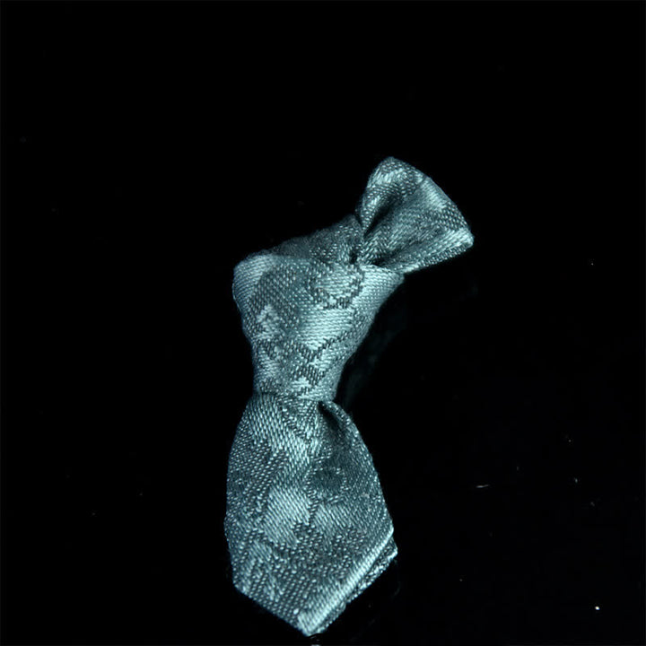 Pin de solapa de tela para boda con forma de mini corbata creativa para hombre - Estilo n.° 12 - image 16