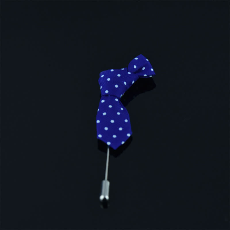 Pin de solapa de tela para boda con forma de mini corbata creativa para hombre - Estilo n.° 22 - image 26