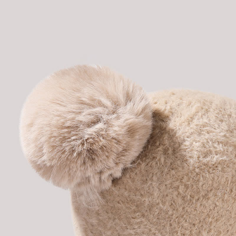 Gorro de punto con visera 3 en 1, bufanda y mascarilla. - image 5