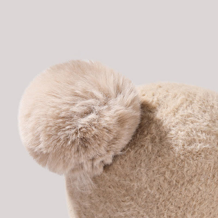 Gorro de punto con visera 3 en 1, bufanda y mascarilla. - image 5