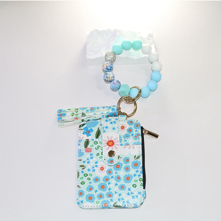 Cartera pulsera con estampado floral de estilo colorido y natural - Estilo n.° 2 - image 2