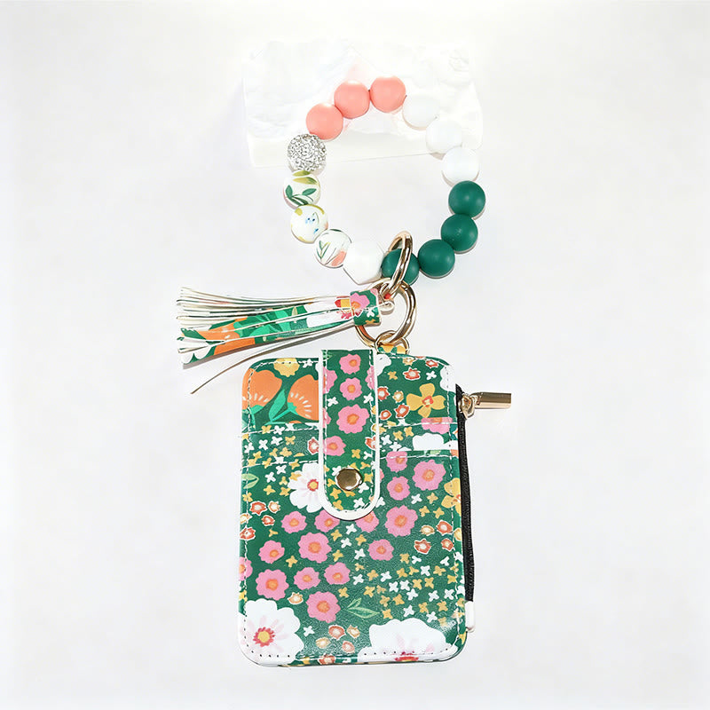 Cartera pulsera con estampado floral de estilo colorido y natural - Estilo n.° 3 - image 3