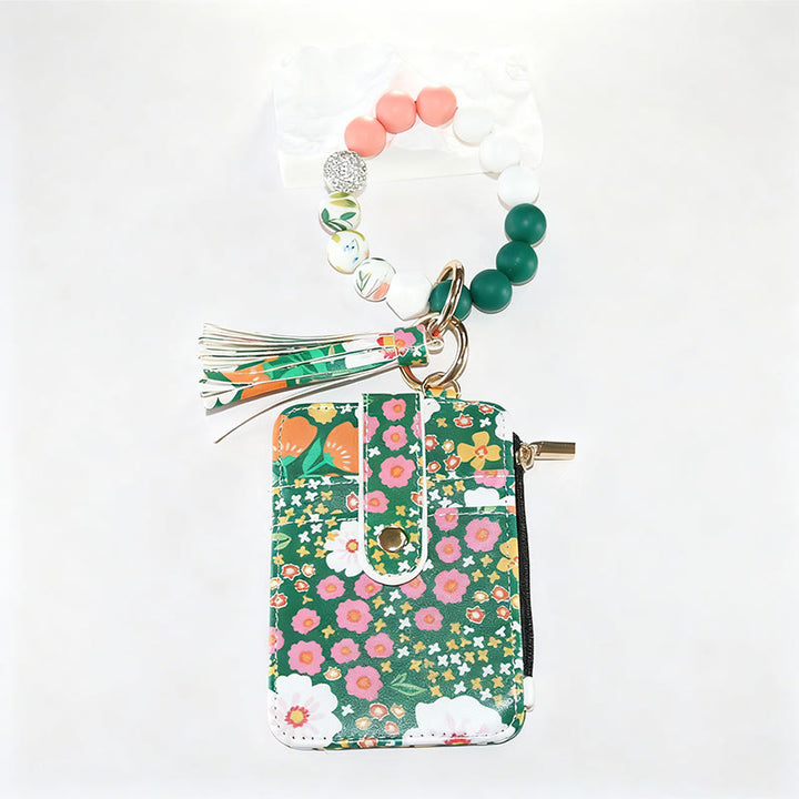 Cartera pulsera con estampado floral de estilo colorido y natural - Estilo n.° 3 - image 3