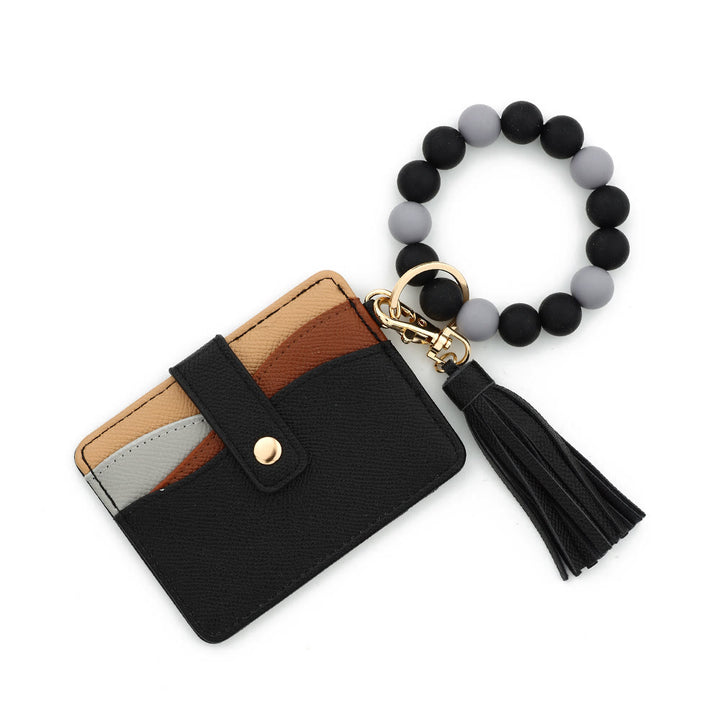 Cartera con colgante de borla y pulsera multicolor de moda - Estilo n.° 8 - image 7