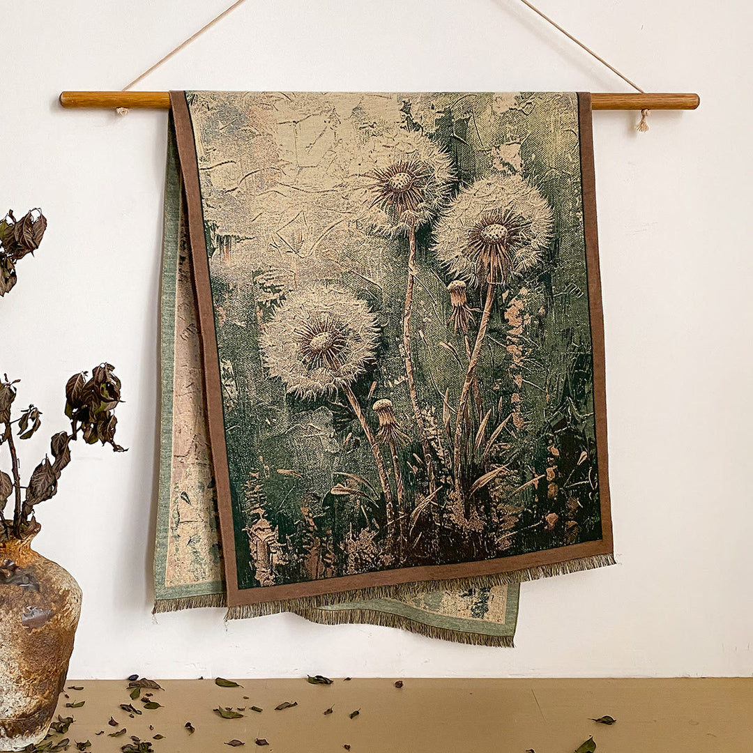 Bufanda tipo chal con flecos y estampado floral para mujer - Estilo #26 - image 26