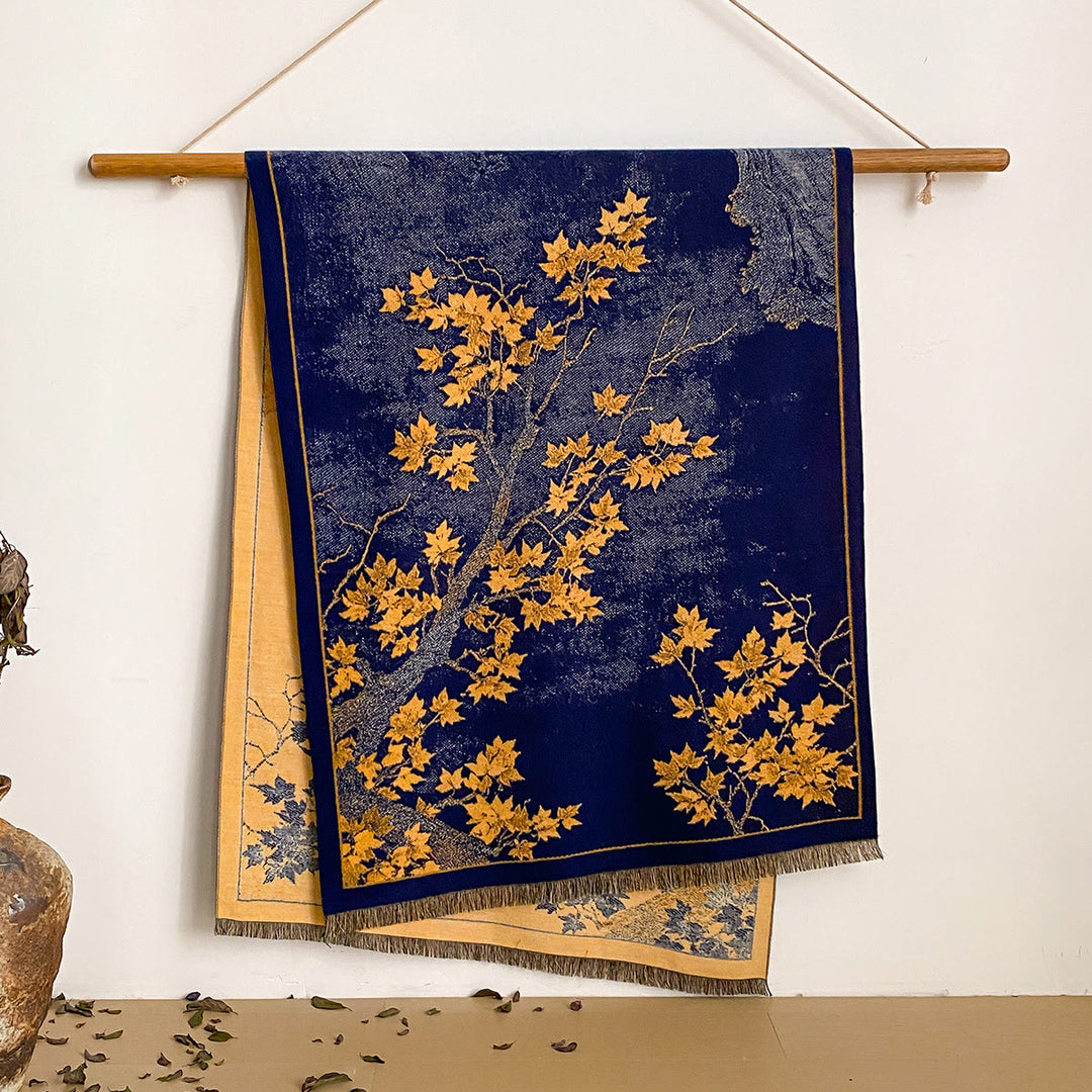 Bufanda tipo chal con flecos y estampado floral para mujer - Estilo #5 - image 5