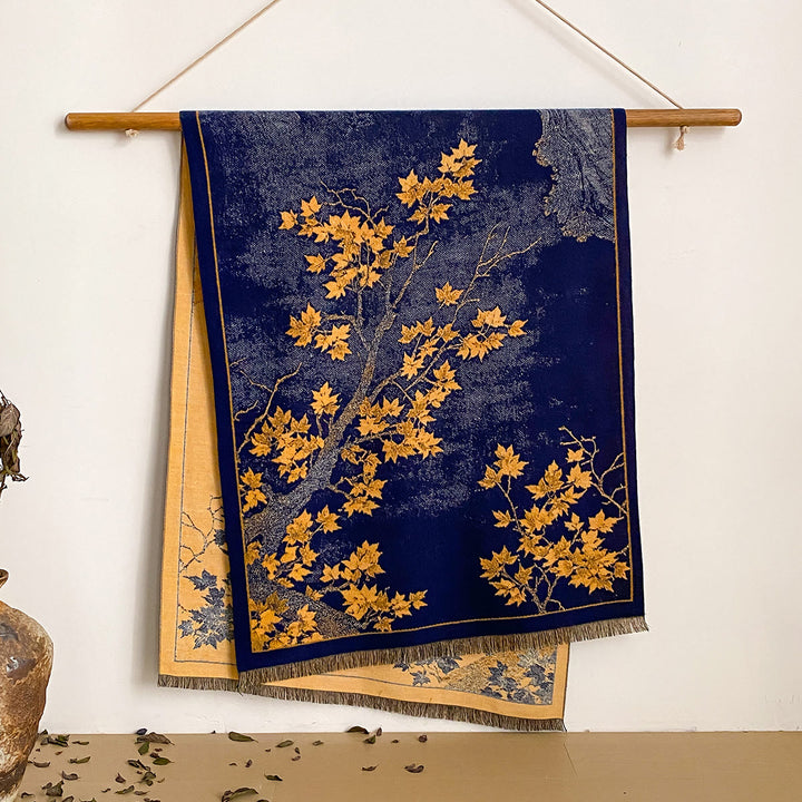 Bufanda tipo chal con flecos y estampado floral para mujer - Estilo #5 - image 5