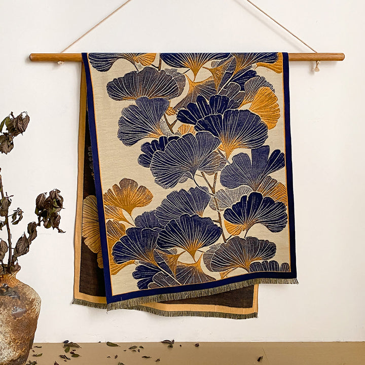 Bufanda tipo chal con flecos y estampado floral para mujer - Estilo #22 - image 22