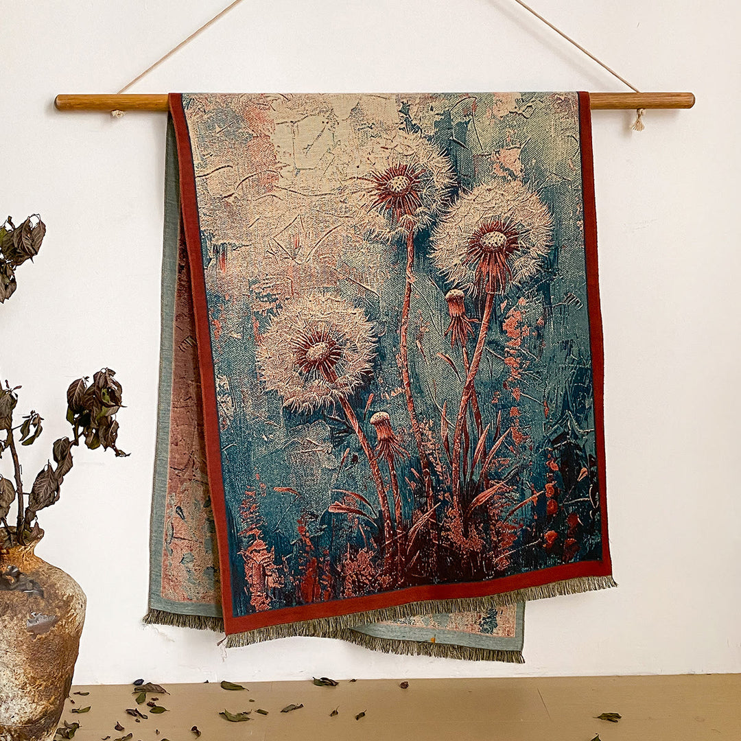 Bufanda tipo chal con flecos y estampado floral para mujer - Estilo #28 - image 28