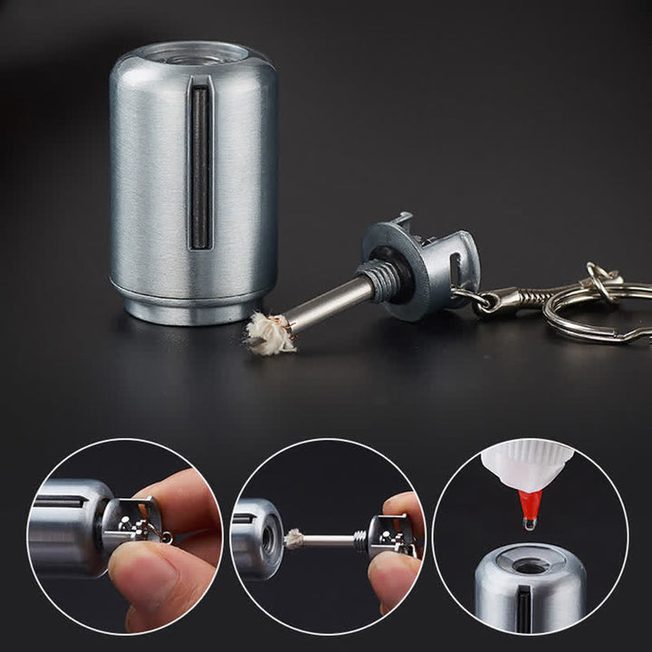 Extintor de cilindro de gas, cerilla, encendedor de aceite recargable - image 3