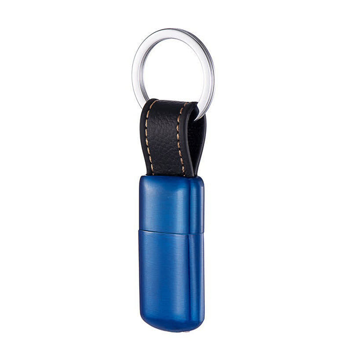 Encendedor de butano inflable de bolsillo con llavero - Azul - image 8