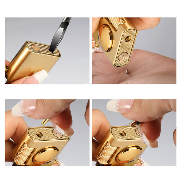 Encendedor inflable de queroseno de descompresión giratorio cuadrado - image 8