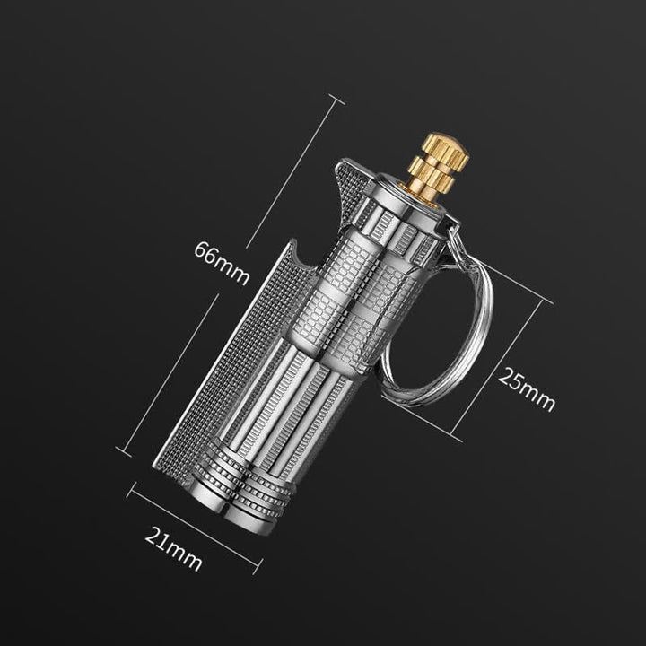 Abridor de botellas multifuncional, encendedor de aceite recargable con cerillas - image 10