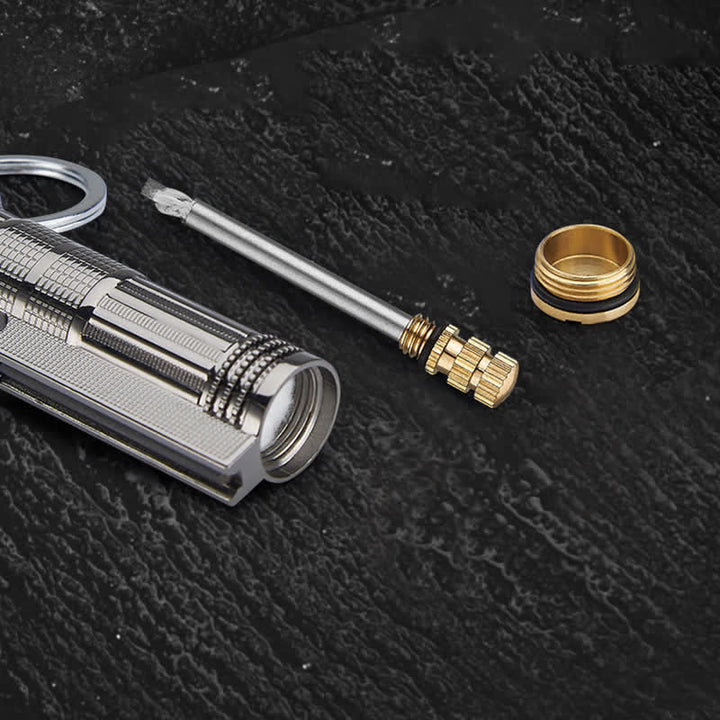 Abridor de botellas multifuncional, encendedor de aceite recargable con cerillas - image 5