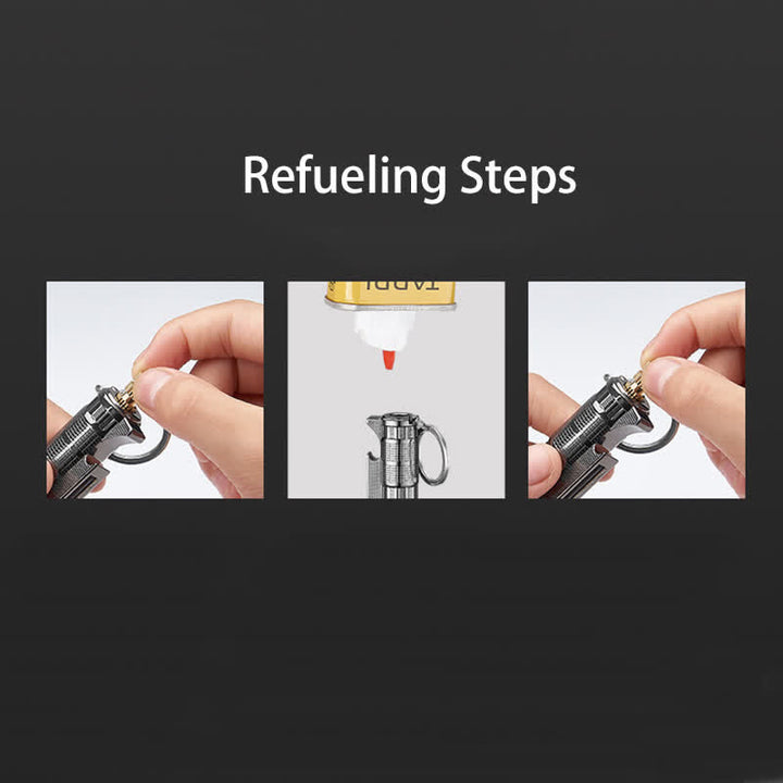 Abridor de botellas multifuncional, encendedor de aceite recargable con cerillas - image 8