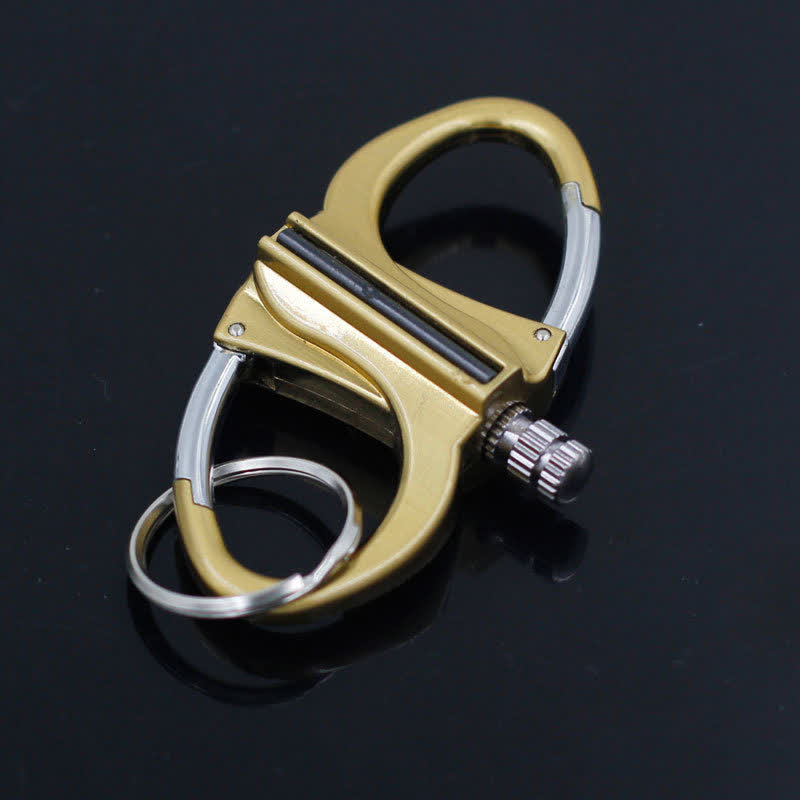 Encendedor de queroseno reutilizable con cerilla y llavero de doble anilla - image 9