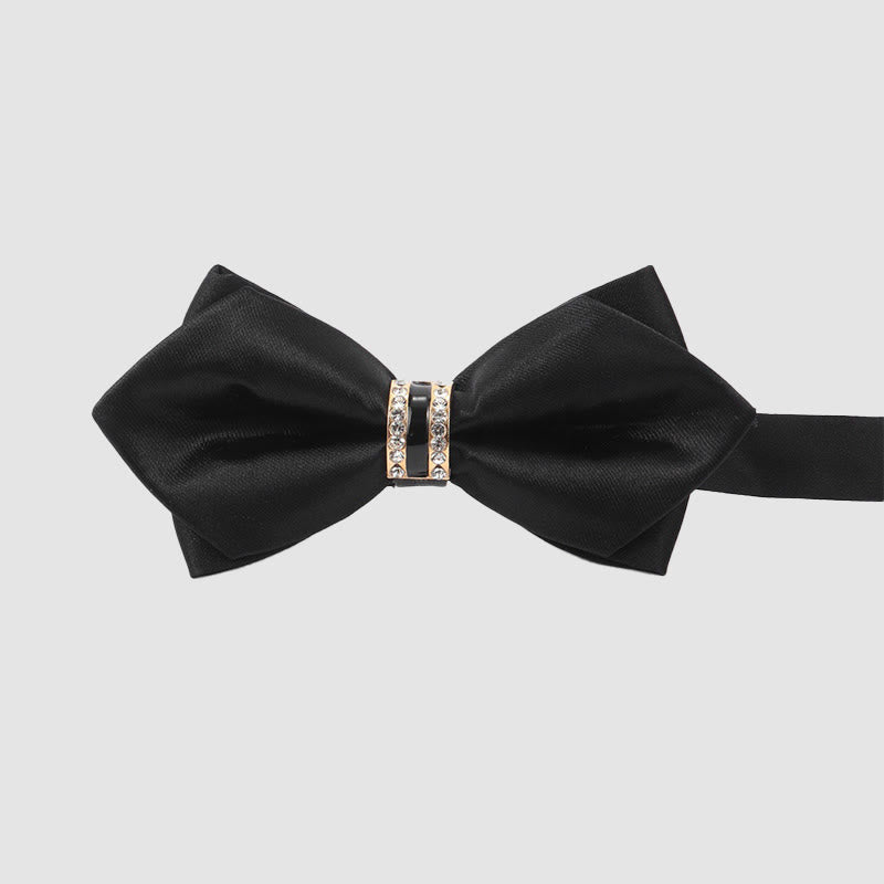 Pajarita formal con hebilla decorativa y estampado paisley para hombre - image 3