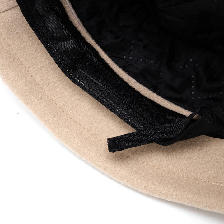 Sombrero de pescador de fieltro suave con decoración de lazo para mujer - image 8